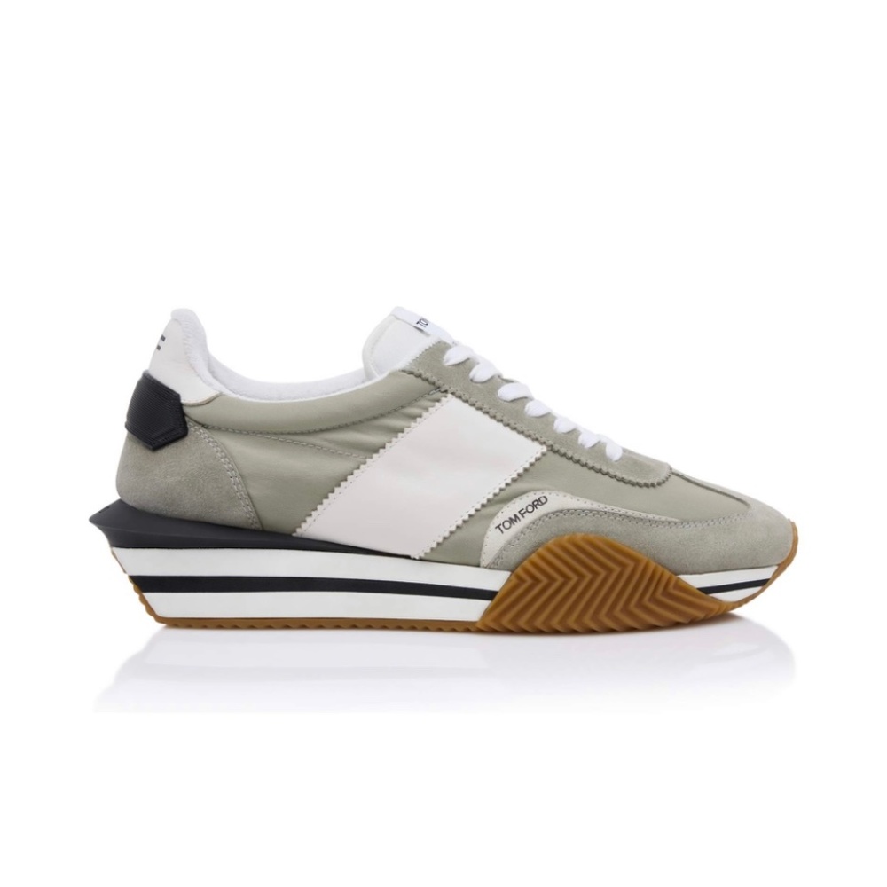 Tom Ford  SUEDE TECHNICAL FABRIC JAMES SNEAKER